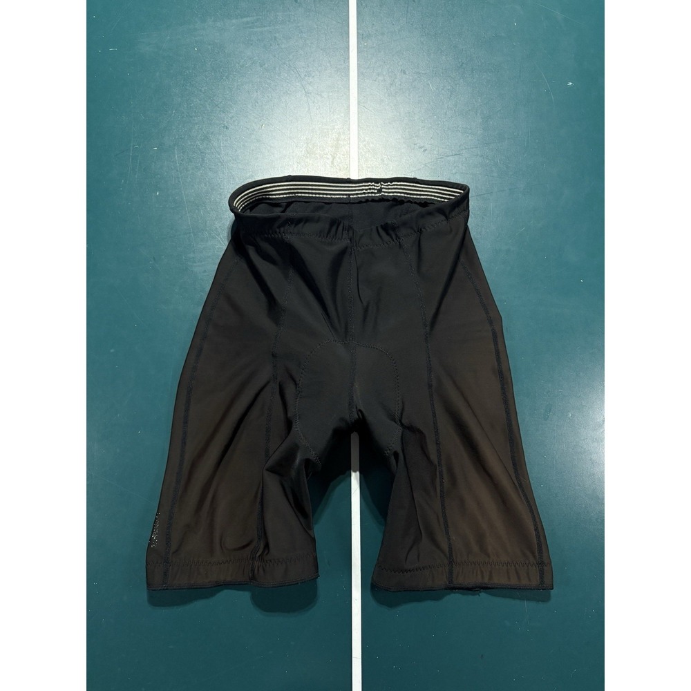 VINTAGE Descente Cycling Shorts Men's  Large Black Foam Padded Bike Japan Made